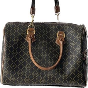 Vintage carry land crossbody purse